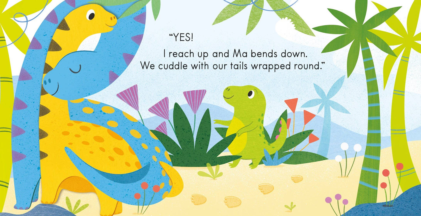 Dinosaurs Love Hugs board book : Usborne