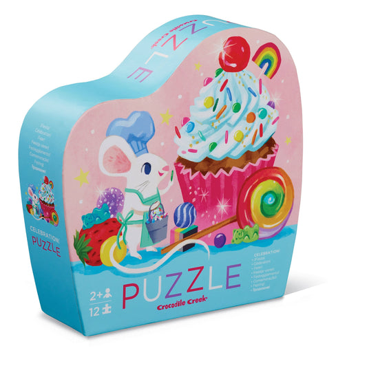 12-Piece Shaped Box Puzzle - Celebration!