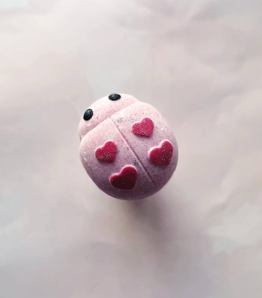Love Bug Bath Bomb - with hidden gem!