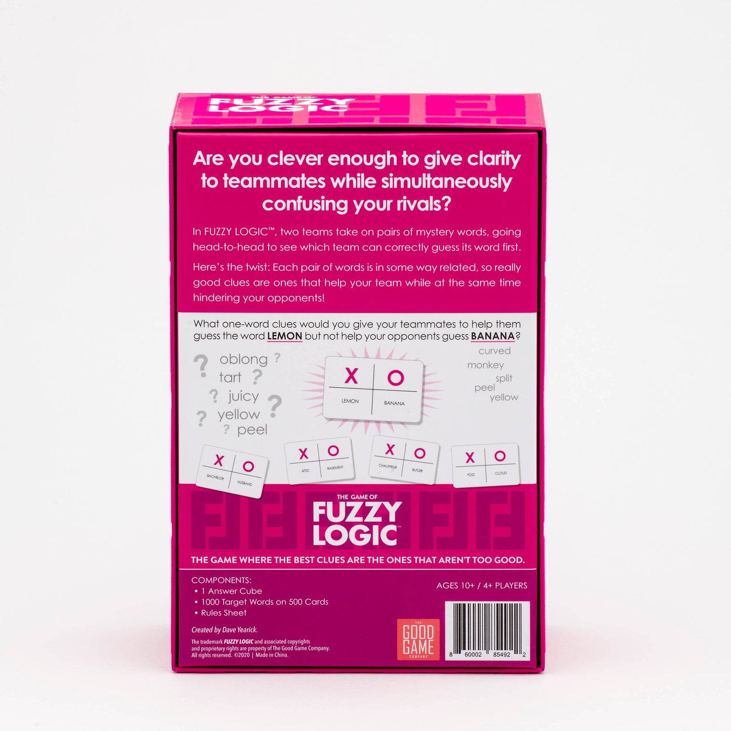 Fuzzy Logic - Riddle Clue Giving Party Game Great Gift