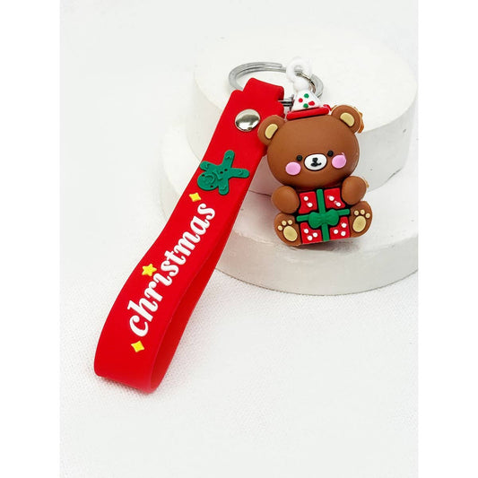 Cute Christmas Theme Keychain