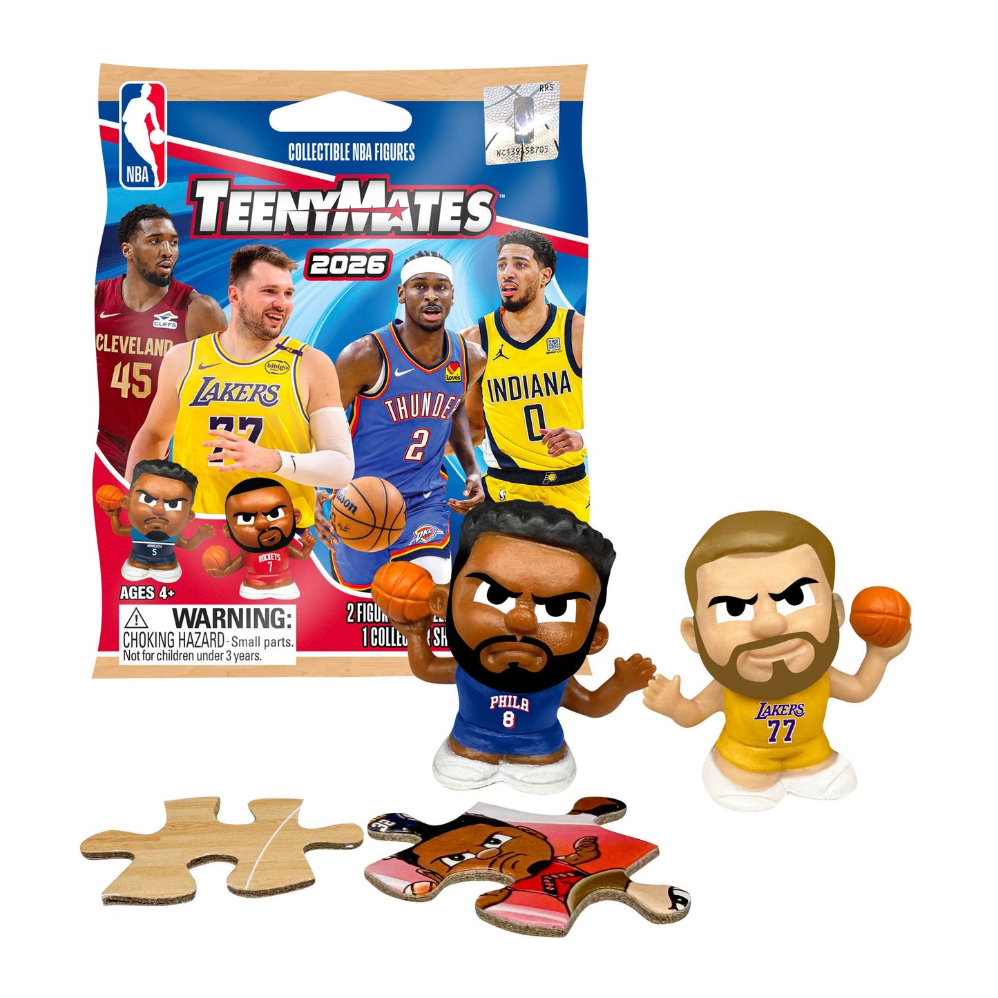 TeenyMates NBA 2026 Players 32-Pack Display