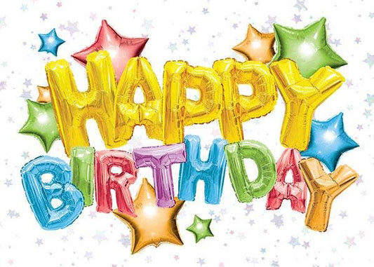 Happy Birthday Embossed Card