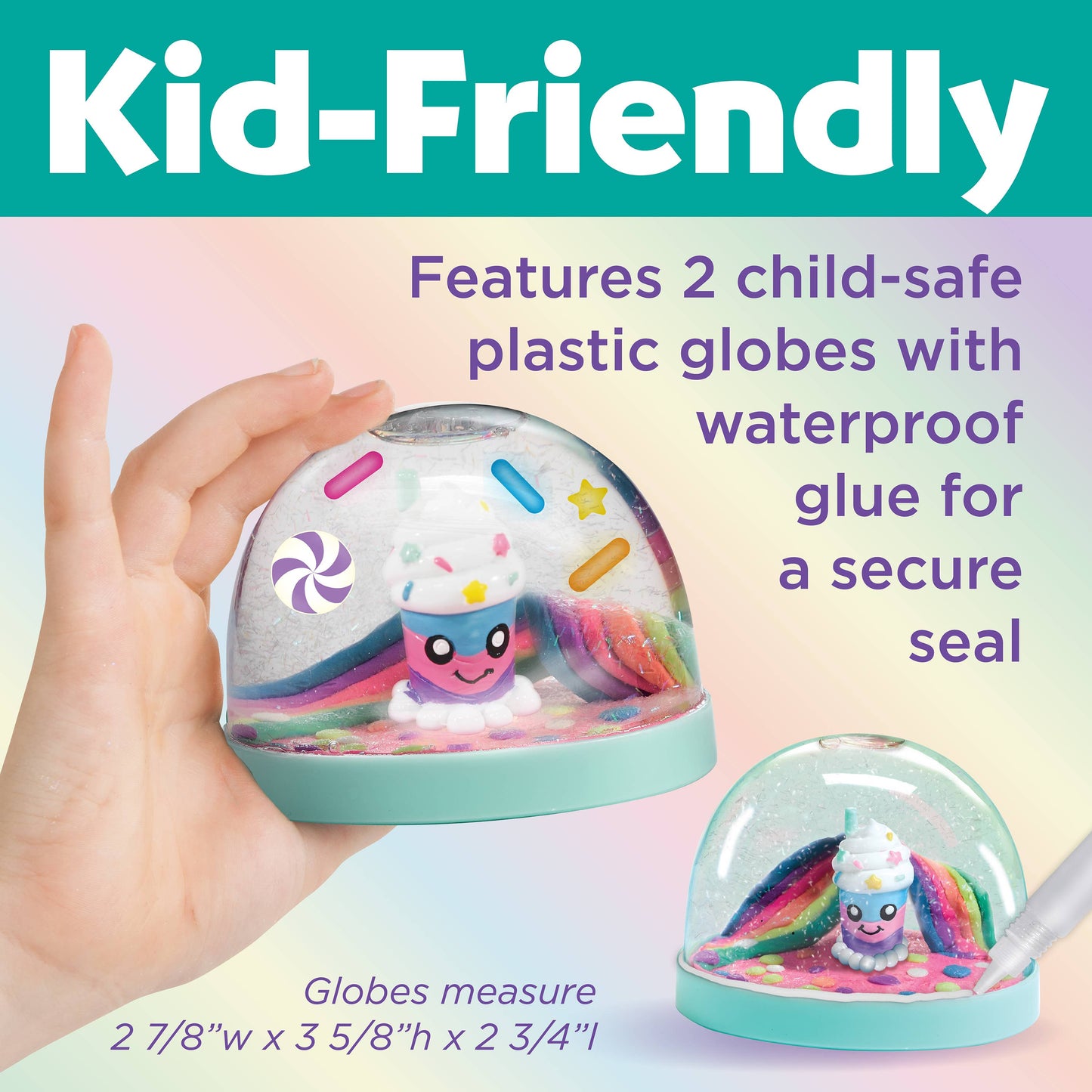 Make Your Own Water Globes – Sweet Treats Craft Kit Makes 2