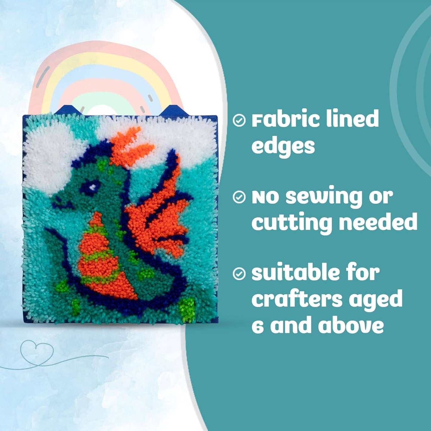 Latchkits Craft Kits - Dragon - Kids Arts and Crafts