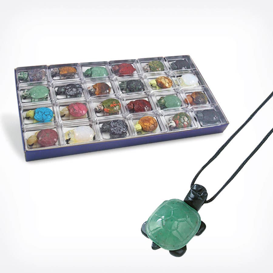 Stone Turtle Pendant