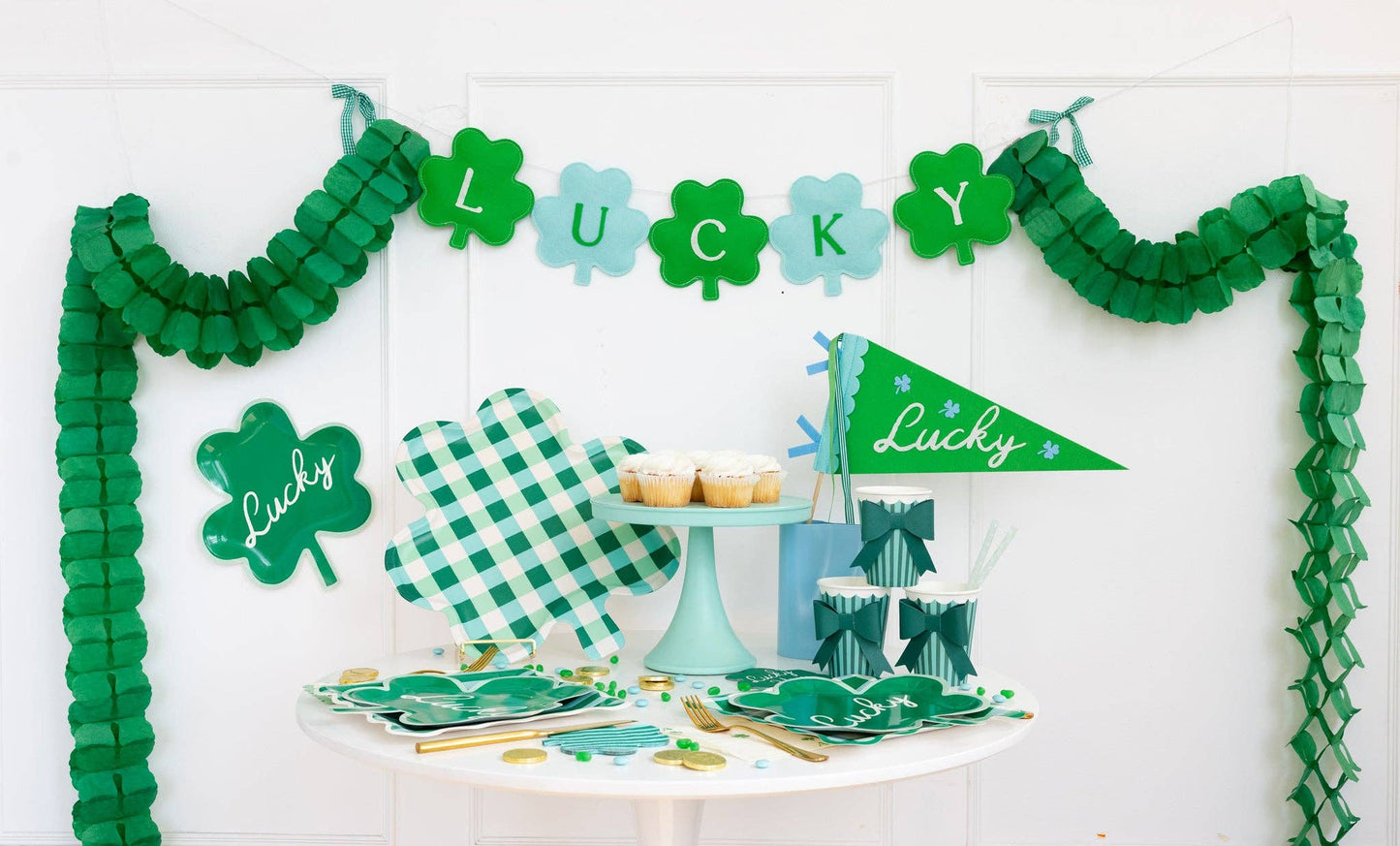 Lucky Felt Banner
