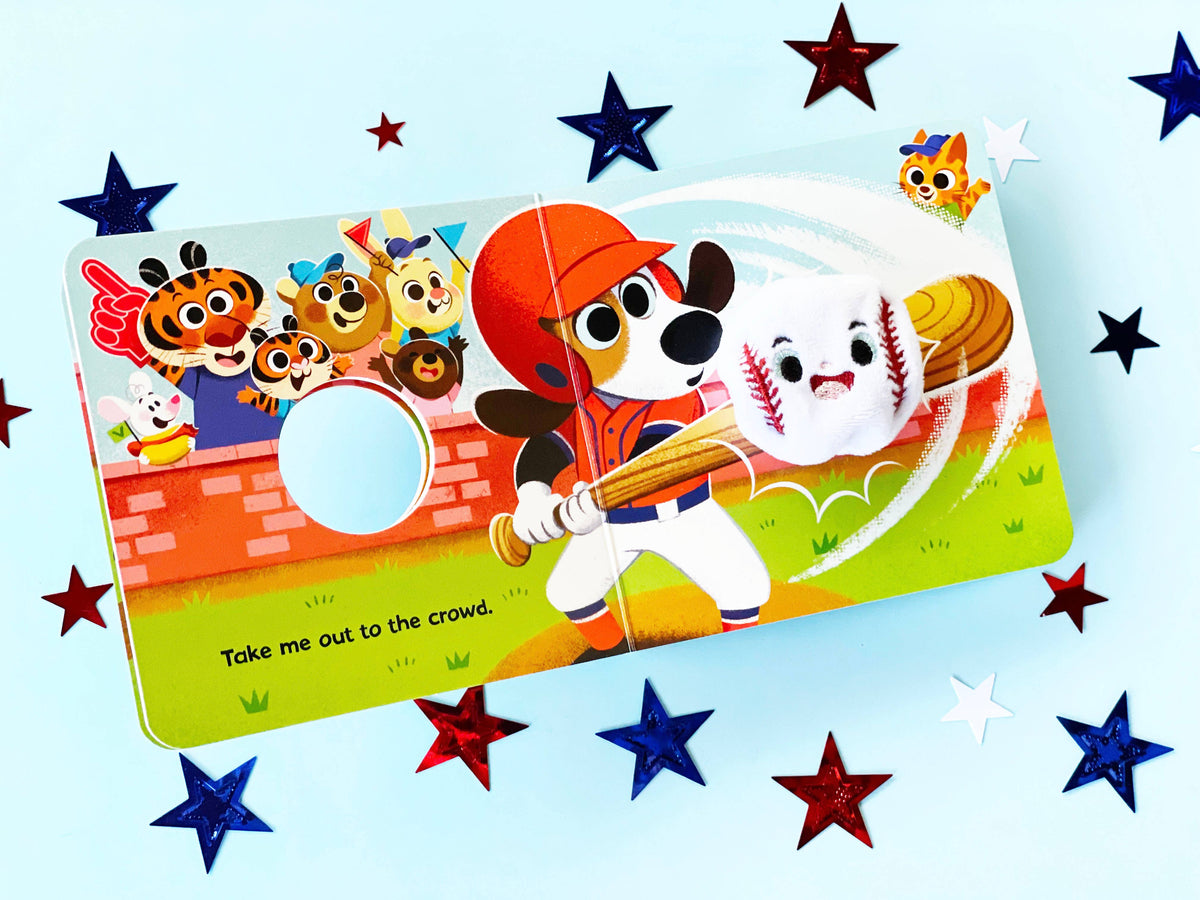 Baseball Pinwheels Baseball! Interactive Finger Puppet Board Book – Pinwheels Toys & Games