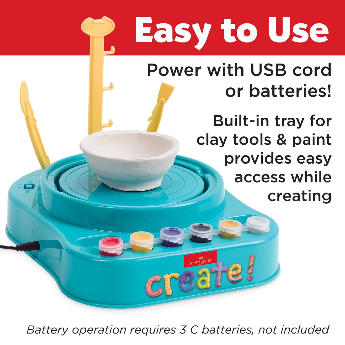 Do Art Pottery Studio Art Kit for Kids