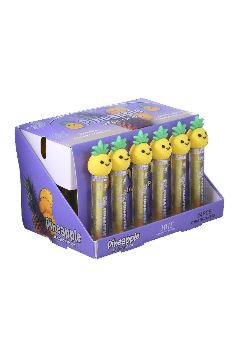 Romantic Beauty L7223 Pineapple Magic Lip Oil - 24pc
