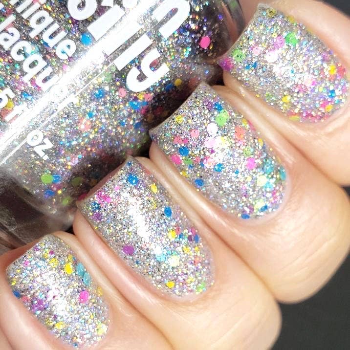 Carnival- Bright Lights Holographic Glitter Nail Polish