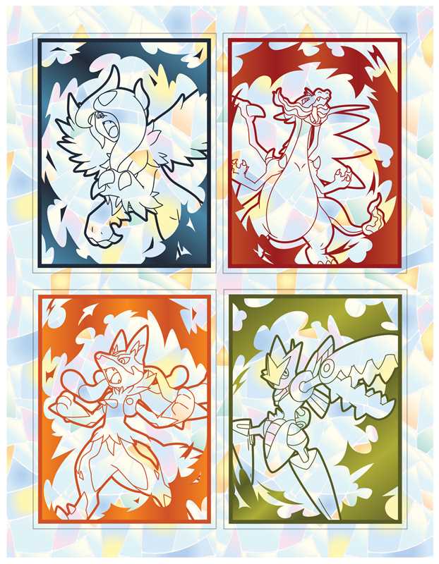 Pokémon The Official Mega Evolutions Sticker Book by Pikachu Press
