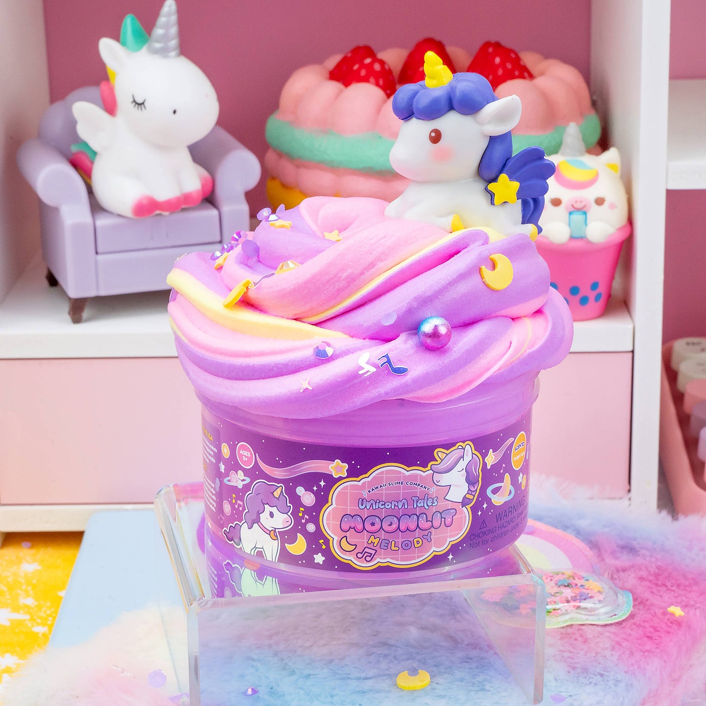 Unicorn Tales Moonlit Melody Butter Slime (4pcs/case)
