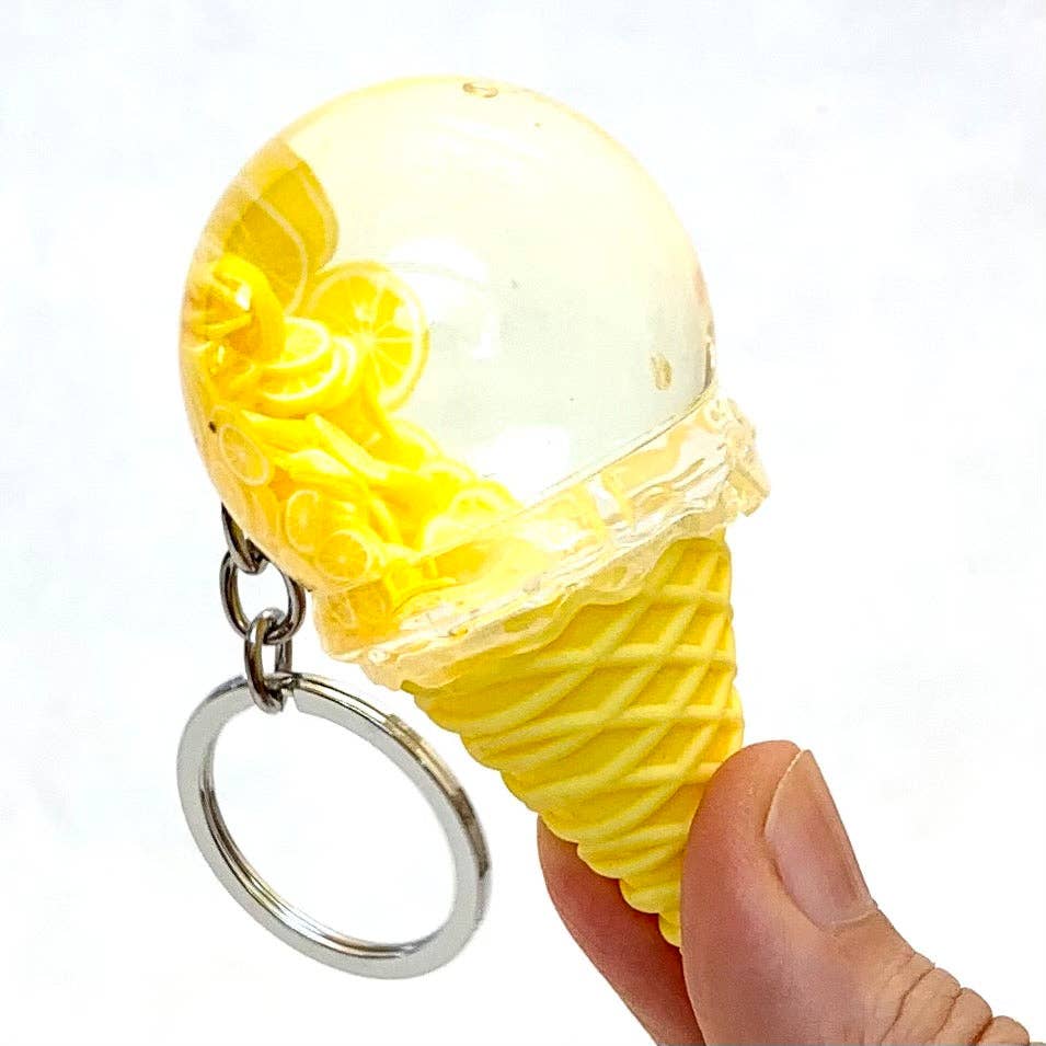 Fruit Ice Cream Floaty Key Charm