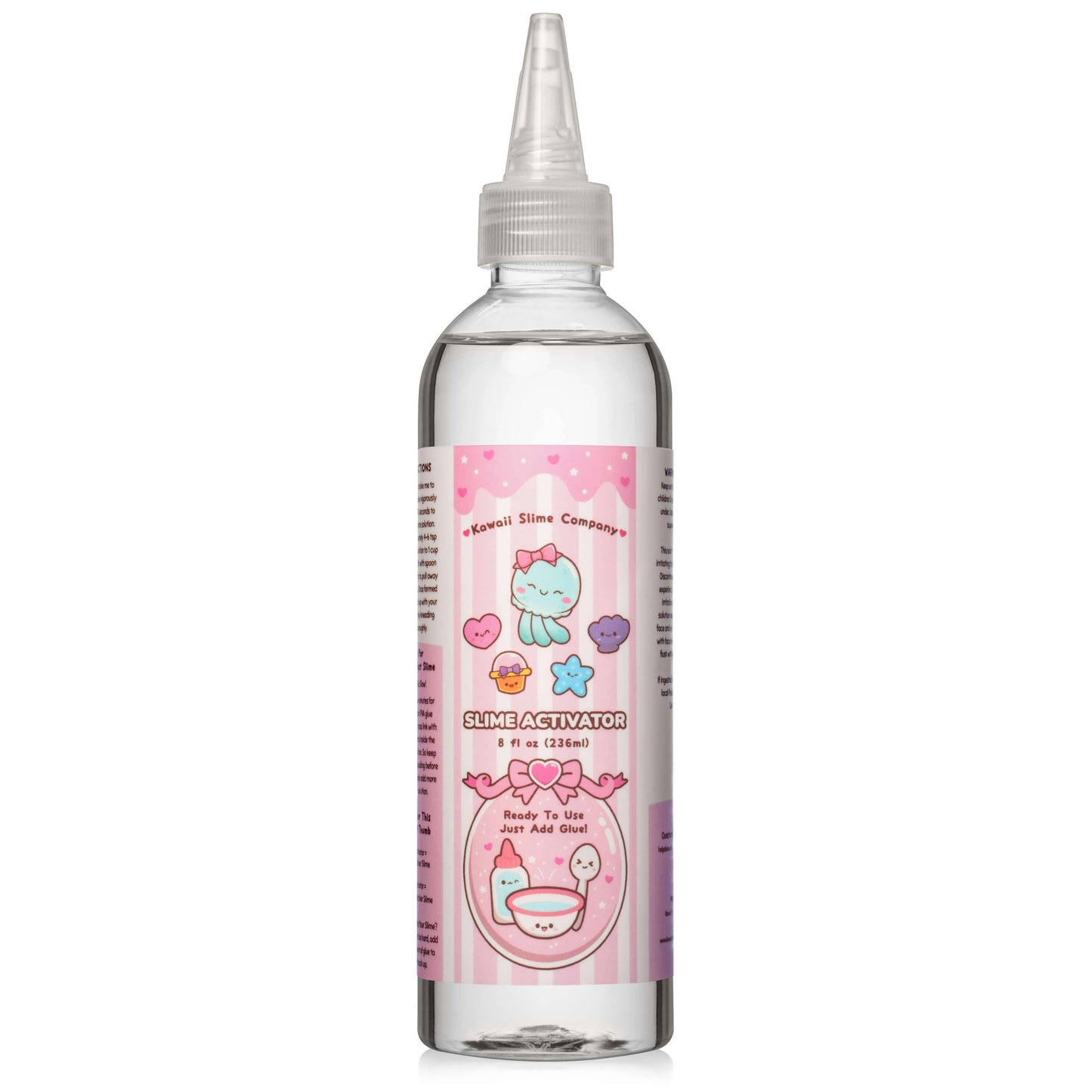 Large Ready Made Slime Activator Solution 8 oz (8pcs/case)