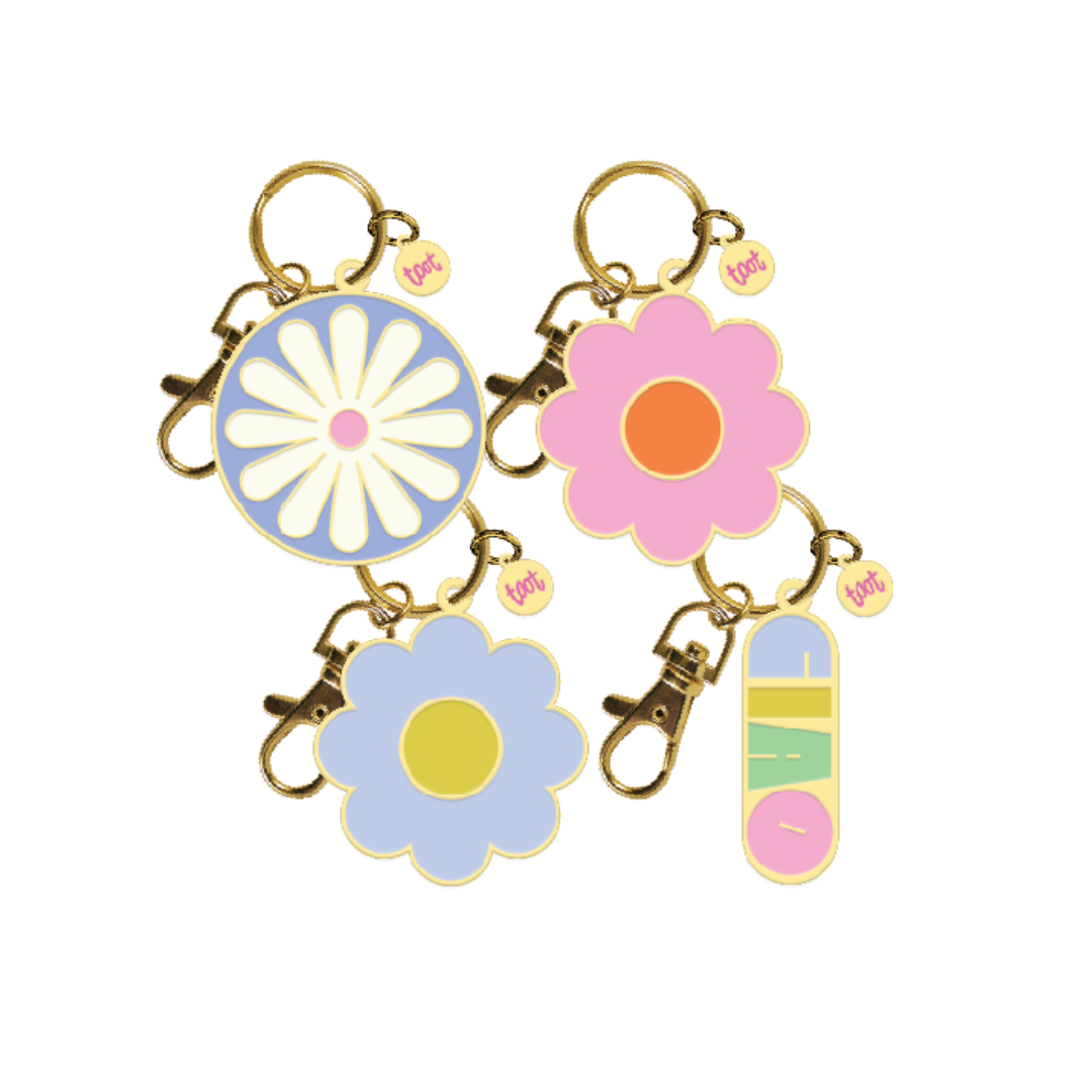 Key Charms / Key Chains Enamel (Top Sellers!)