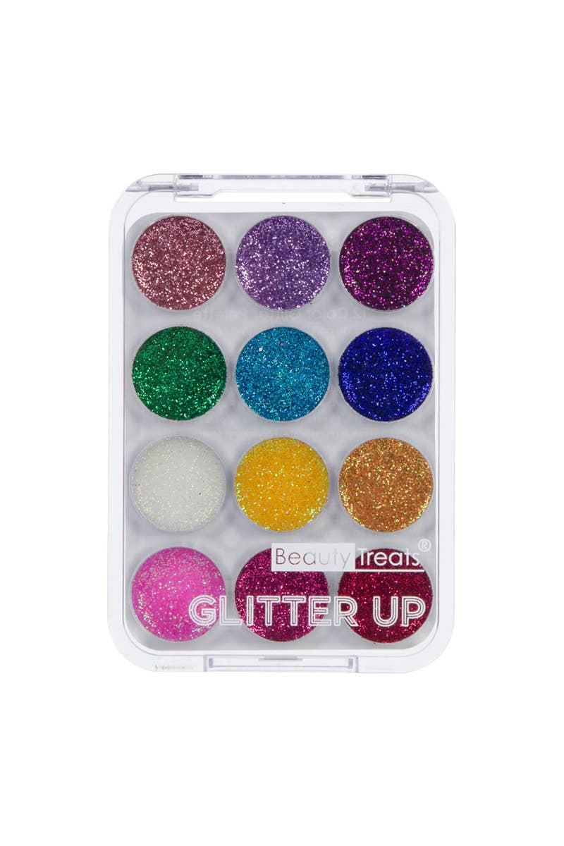Beauty Treats 741 Glitter Up 12 Color Glitter Palette - 24pc
