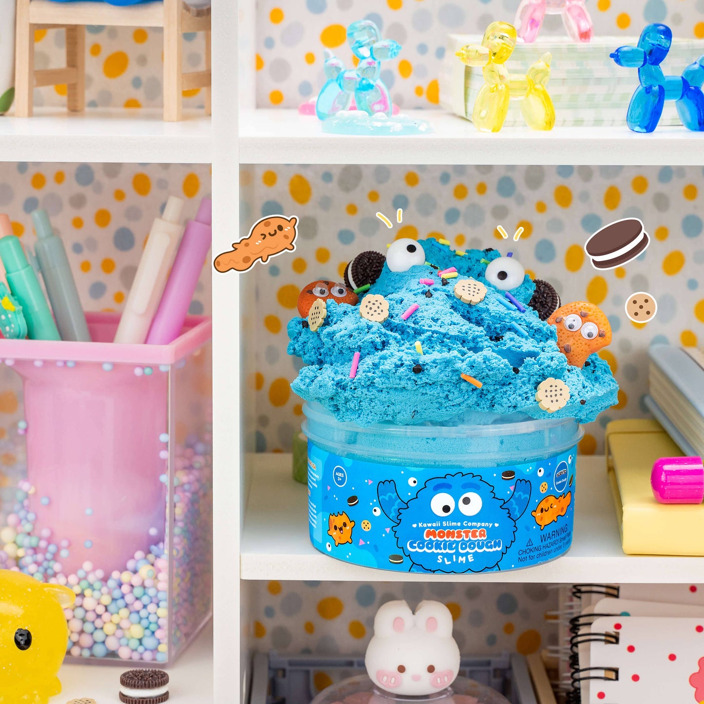 Monster Cookie Dough Slime (4pcs/case)