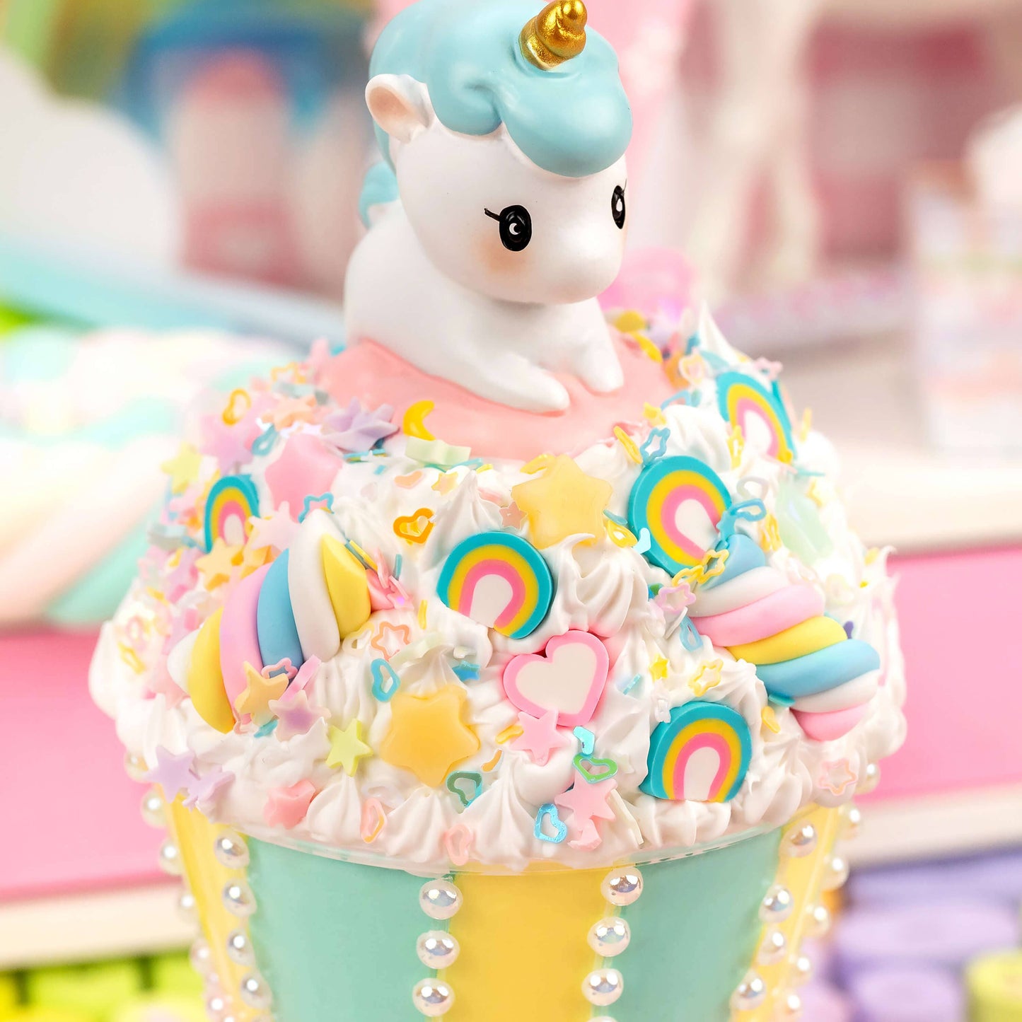 Play & Display Unicorn Parfait Clay Cafe Kit (16pcs/case)