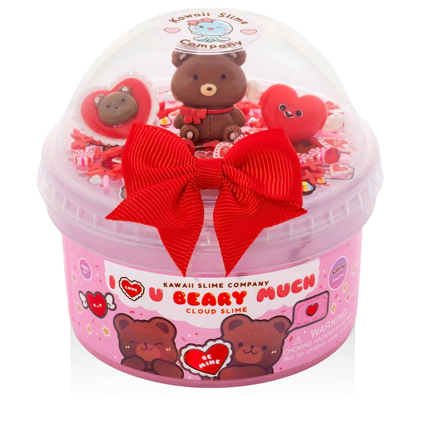 I Love You Beary Much Cloud Slime (4pcs/case)