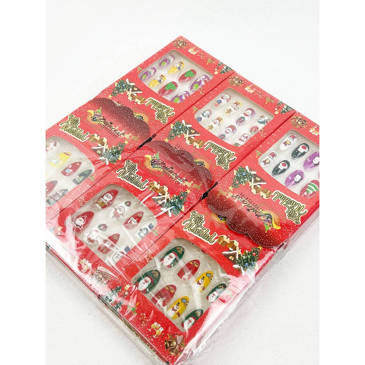 Christmas Theme Fancy Press On  Nails Set