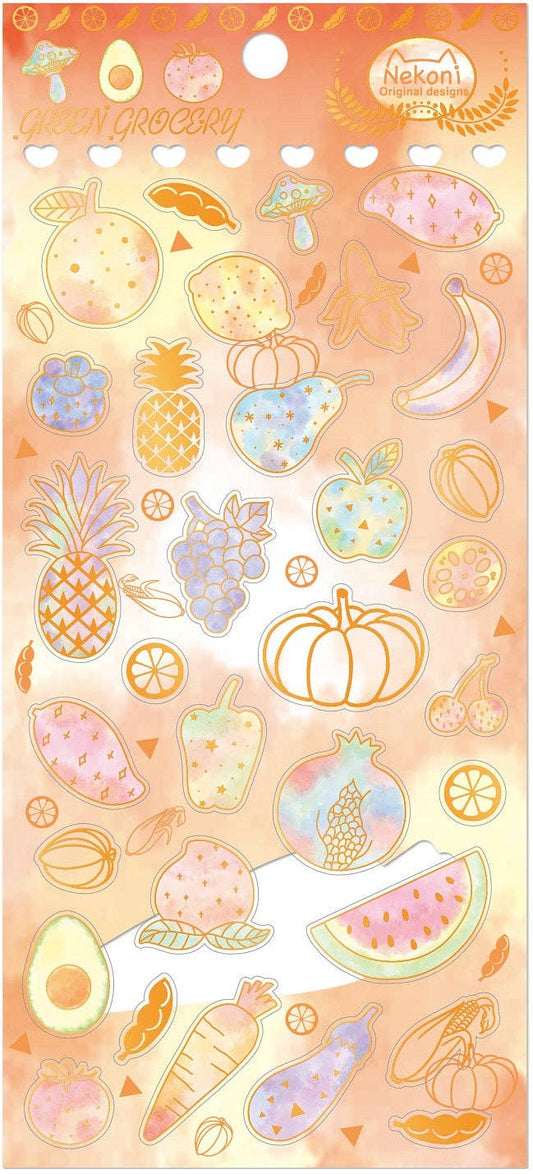 Fruit Gel Stickers