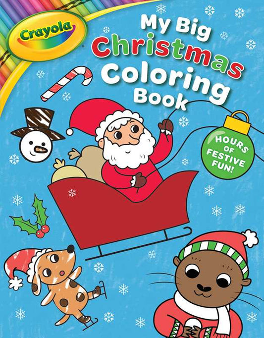 Crayola: My Big Christmas Coloring Book (A Crayola My Big Coloring Activity Book for Kids) by BuzzPop