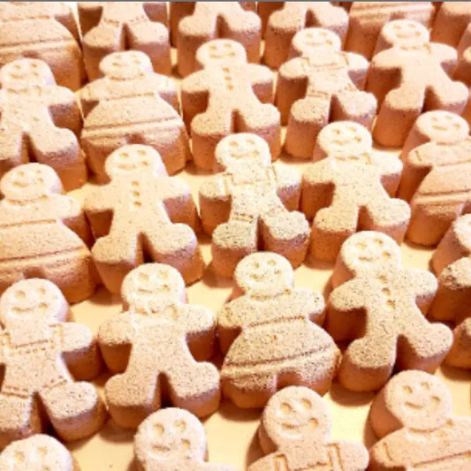 Mini Gingerbread Bath Bomb