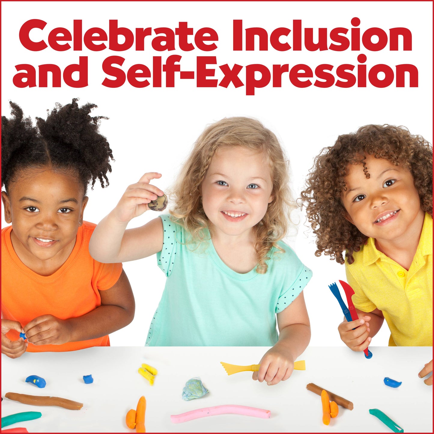 World Colors - 15 Modeling Clays with Skin Tones for Kids