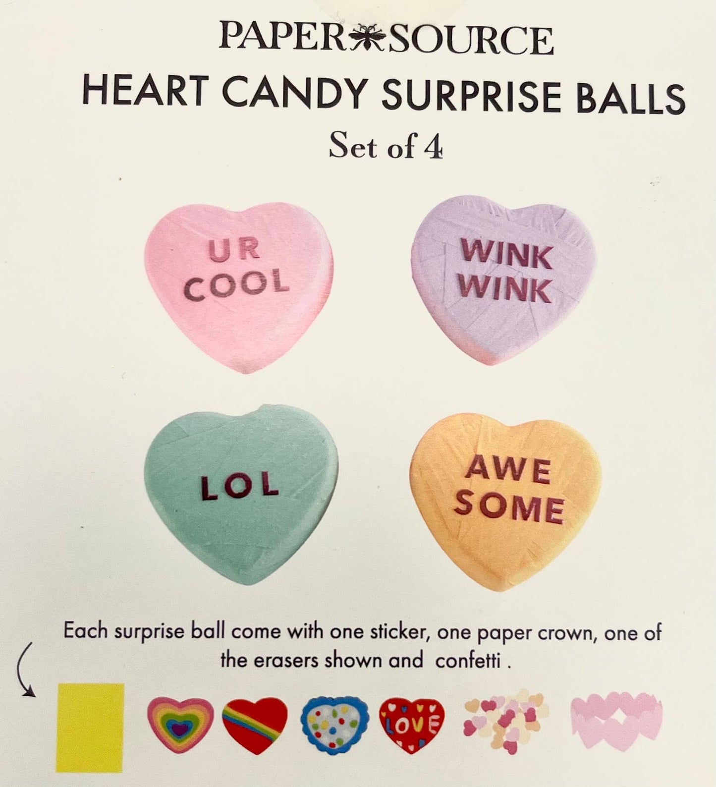 Heart Candy Surprise Balls