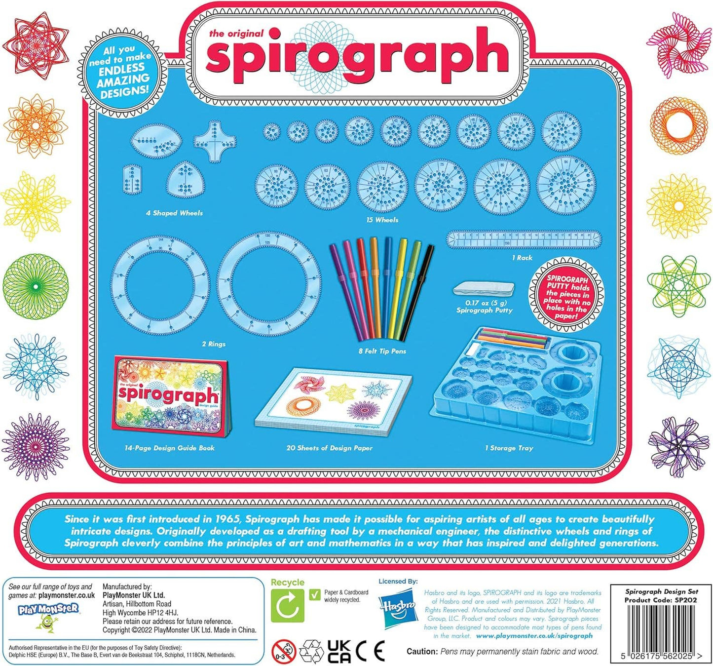 The Original Spirograph Kit with Markers (4CT)