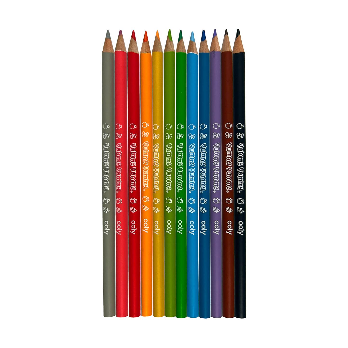 Yummy Yummy: Scented Colored Pencils (Set of 12)
