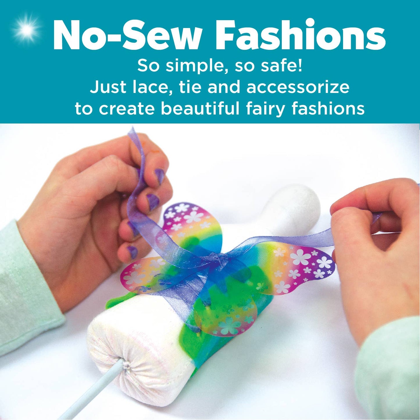 Designed by You Fairy Fashions for Dolls Craft Kit for Kids