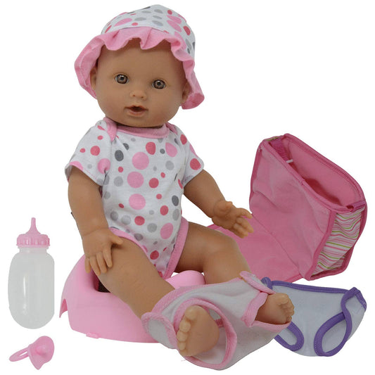 Drink and Wet Potty Training Baby Doll posable Dolls