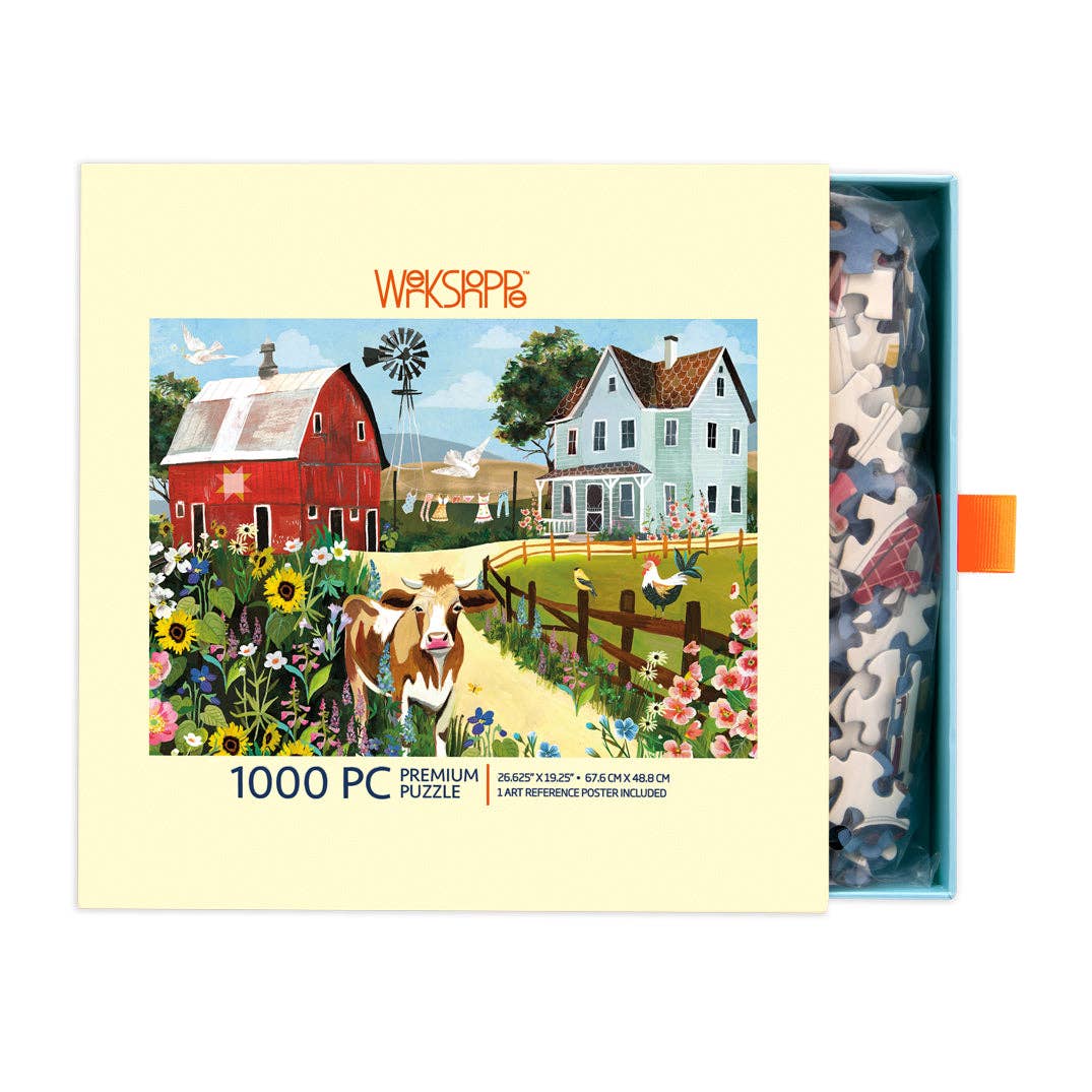 Wildflower Farm 1000 Piece Puzzle