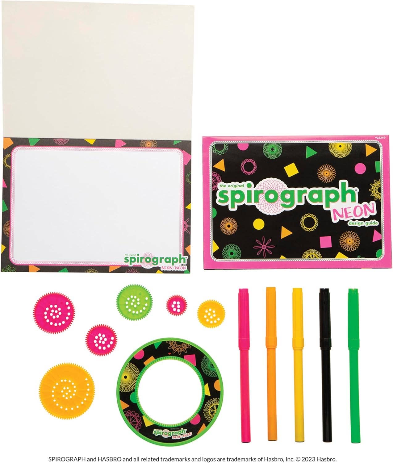 Spirograph - Neon - Art and Craft Kit for Kids