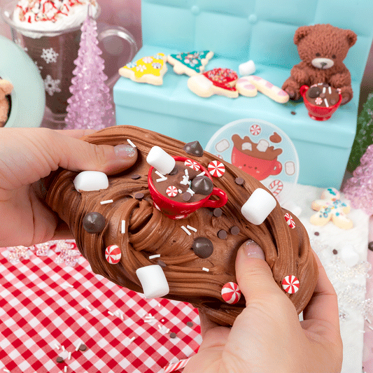 Hot Cocoa Kisses Butter Signature Dome™ Slime (4pcs/case)