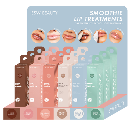 Fall/Winter Lip Treatment Table Top Filled Display (6 Variants)