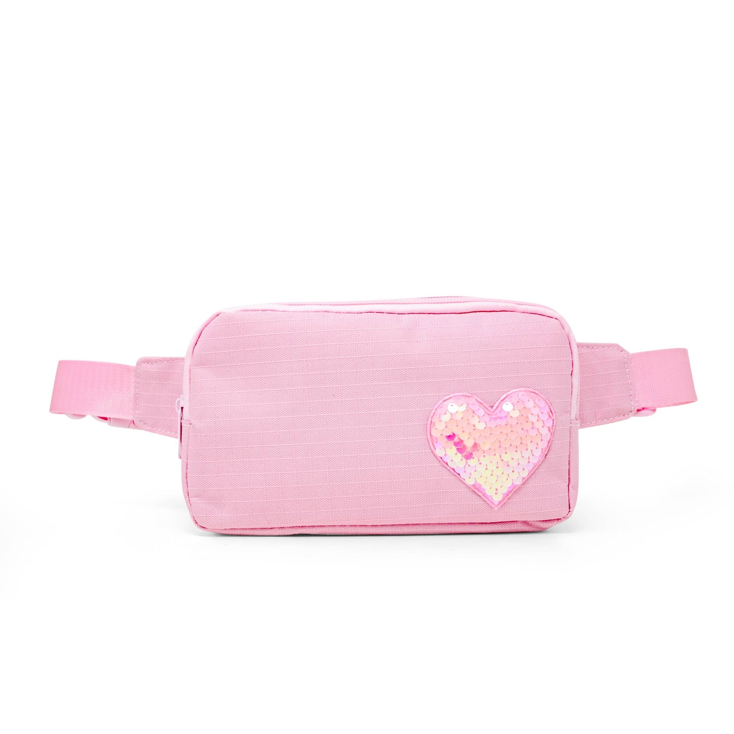 Sequin Heart Crossbody Sling Bag for Kids