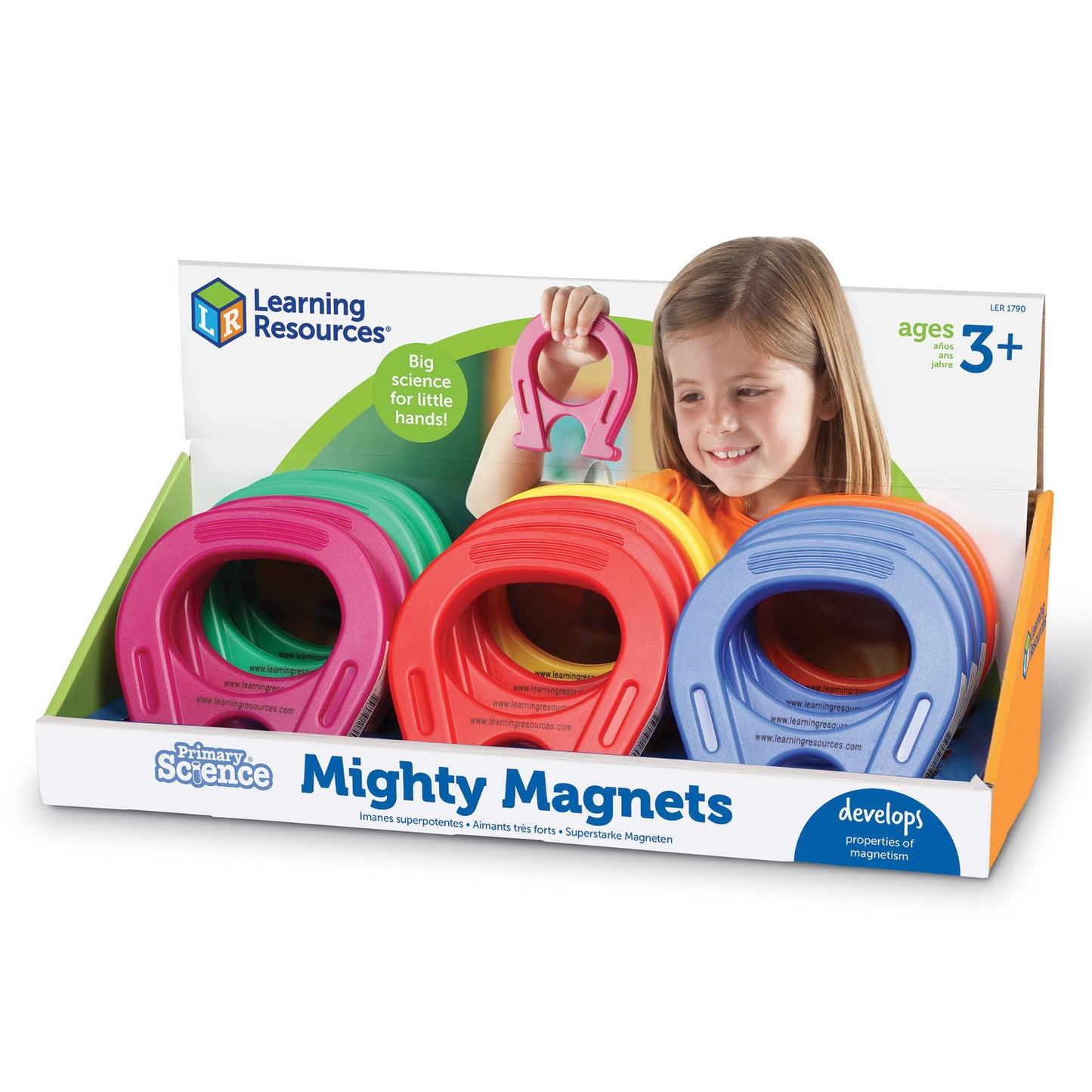 Primary Science 5" Mighty Magnets, Set of 12