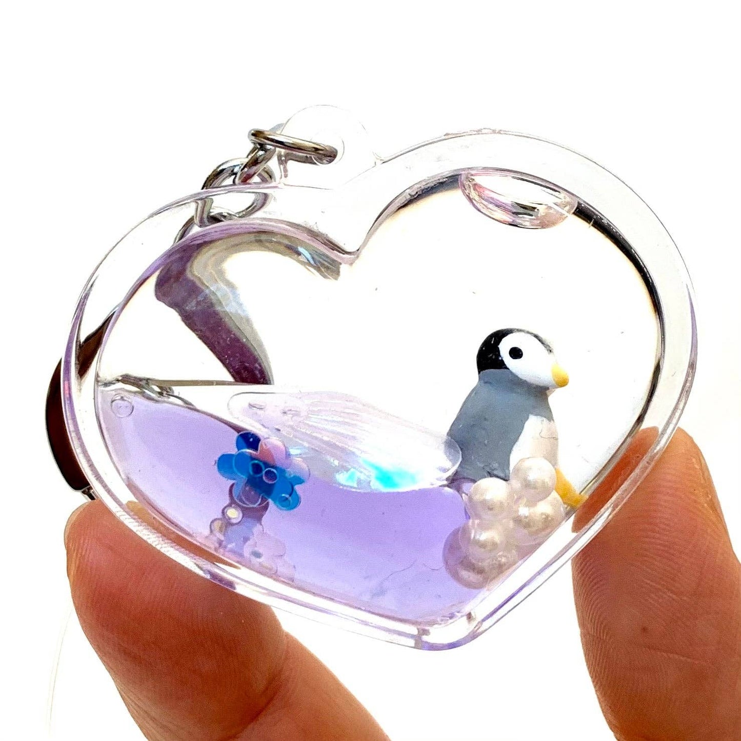 12060 Heart Shape Sea Life Charm