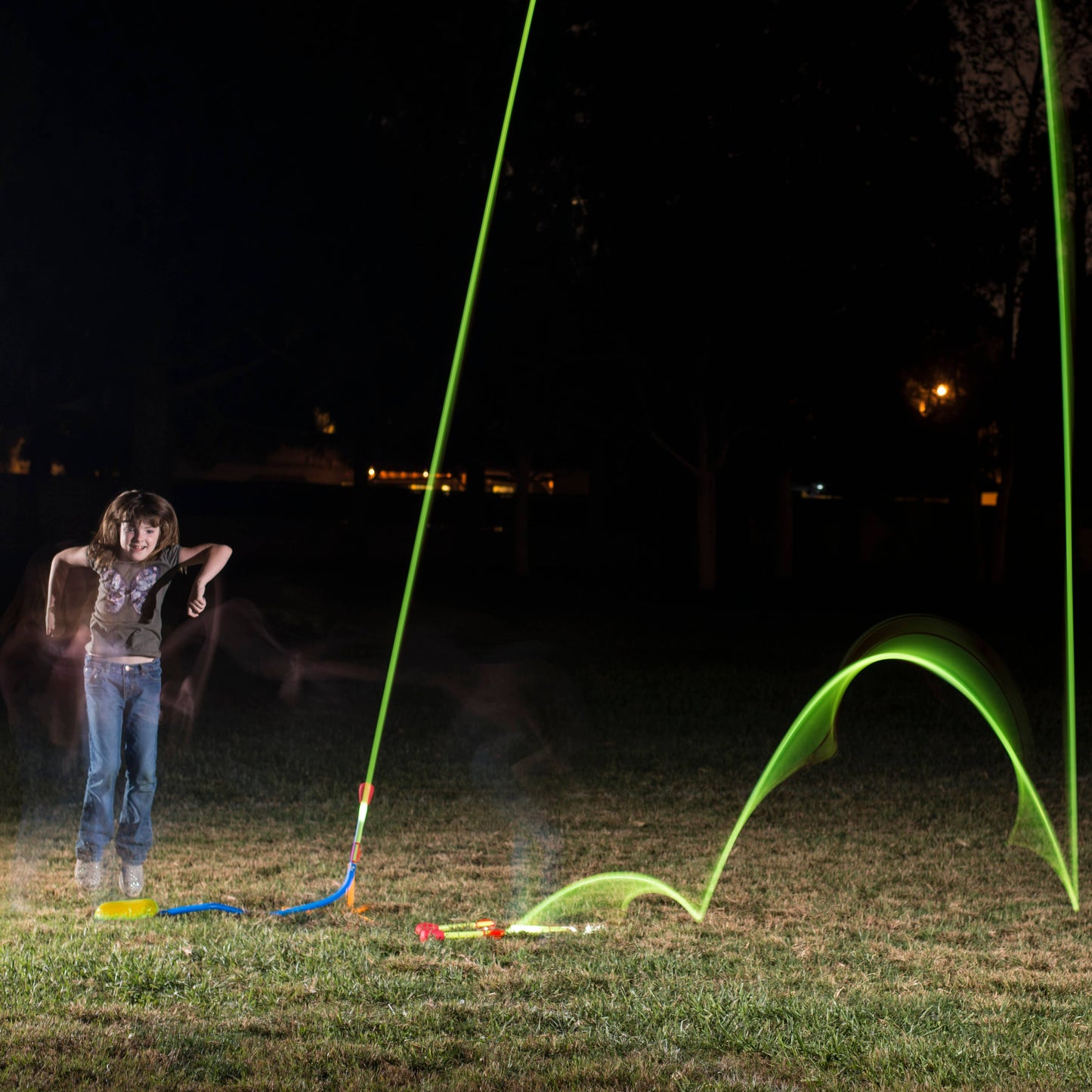 Ultra LED Stomp Rocket Kit - 4 Rockets