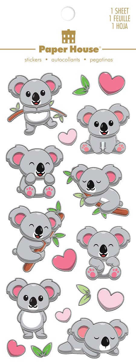 Foil Stickers - Koala
