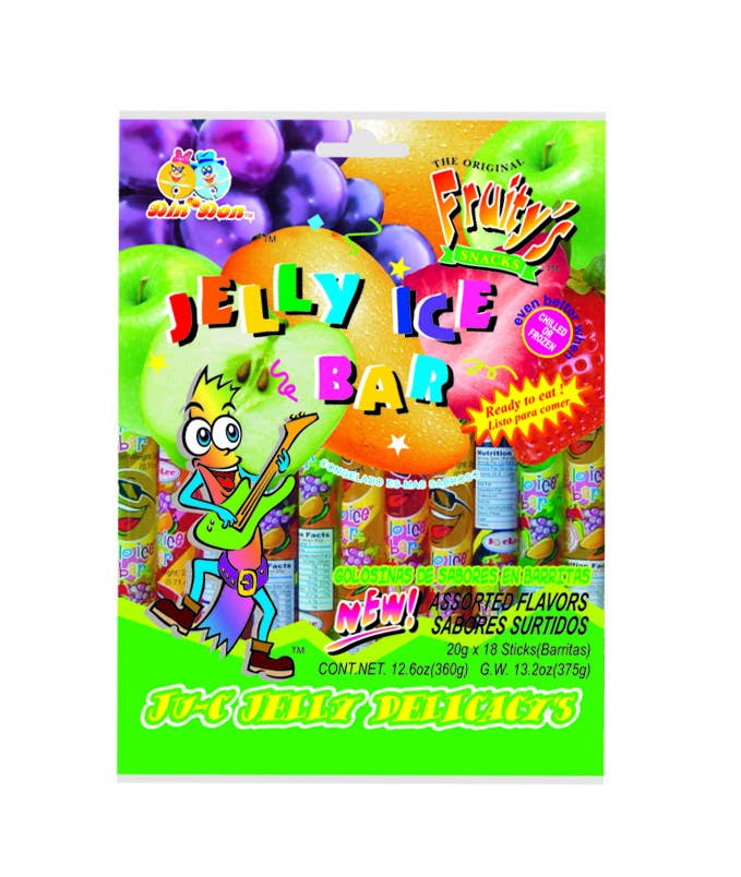 Fruity's Jelly Ice Bar 12.6oz Bag, 30ct