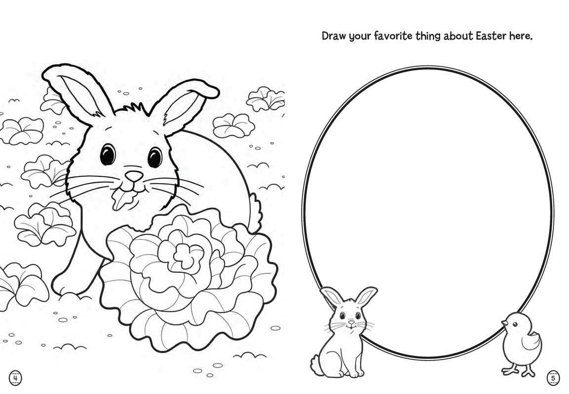 Every Bunny Loves Easter Coloring & Activity Book with 4 Crayons and 50+ Stickers by Editors of Silver Dolphin Books