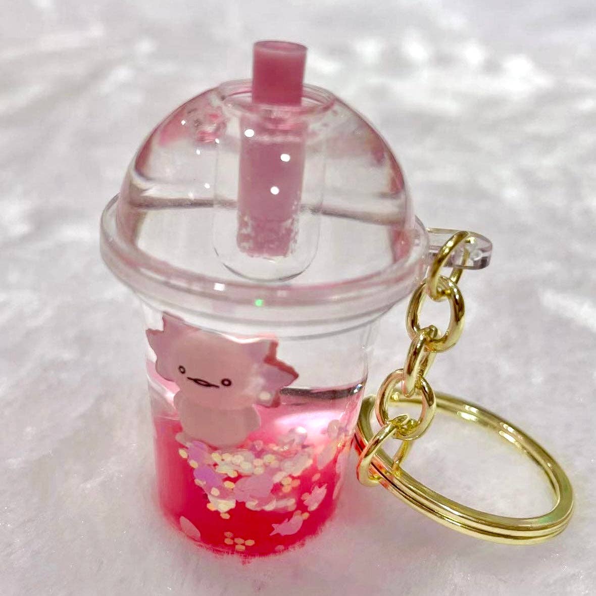 12184 AXOLOTL FLOATY KEY CHARM-12