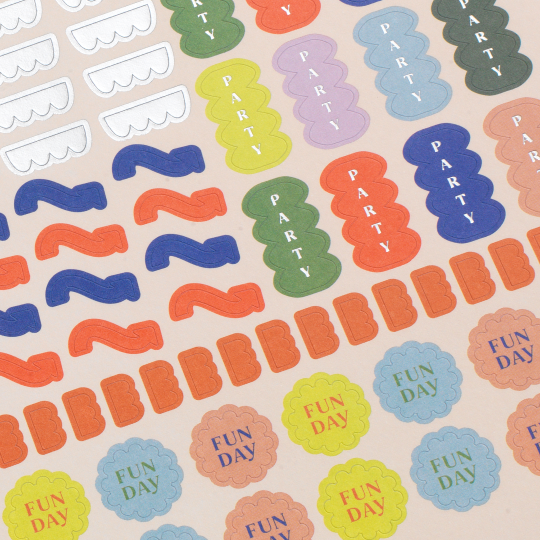 Planner Stickers Silver New Packaging