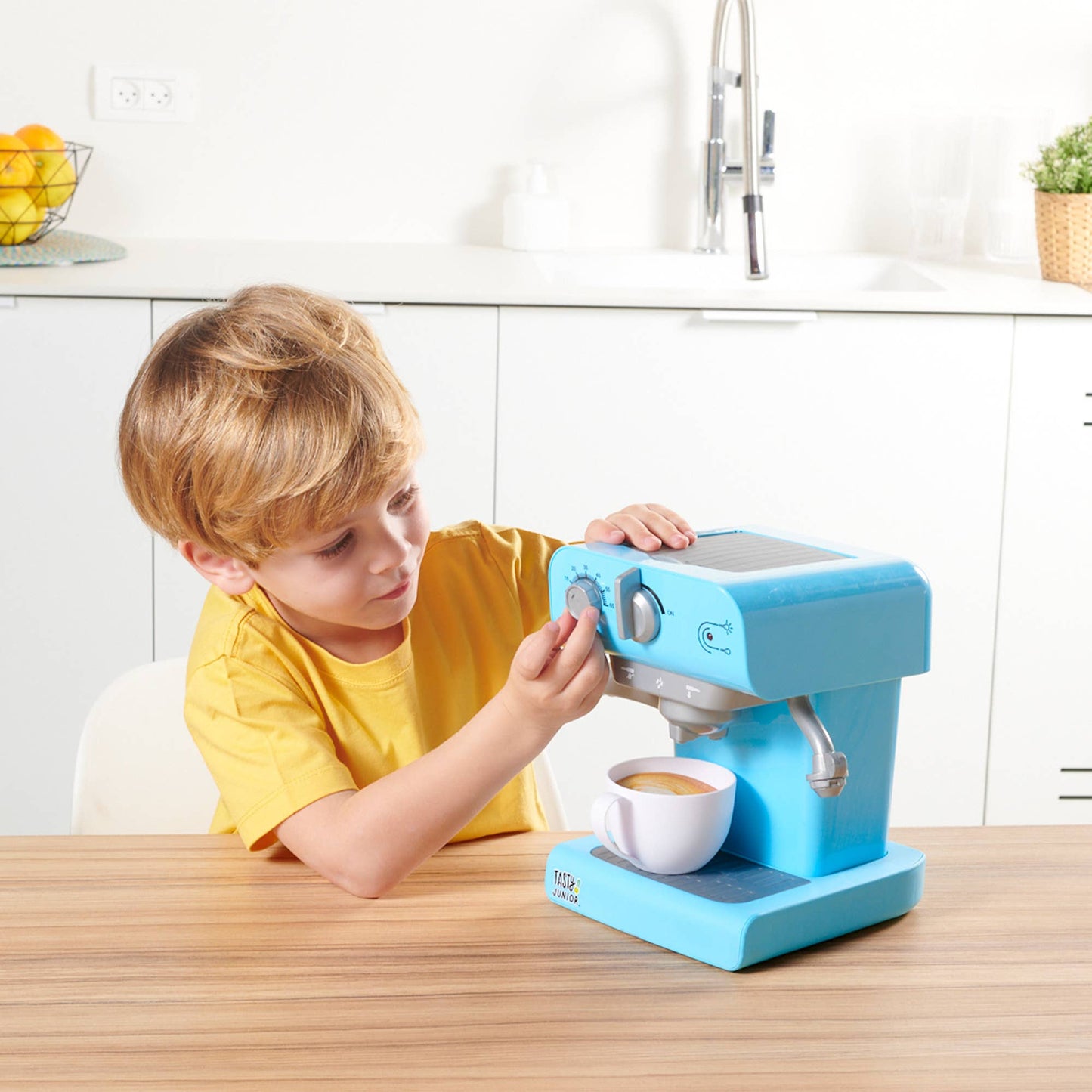 Red Toolbox Tasty Junior Pretend Play Coffee Maker Set