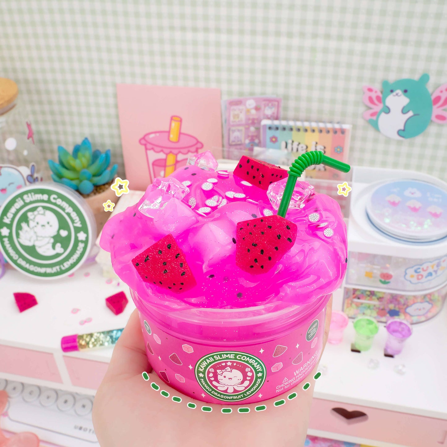 Mango Dragonfruit Lemonade Refresher Slime (4pcs/case)