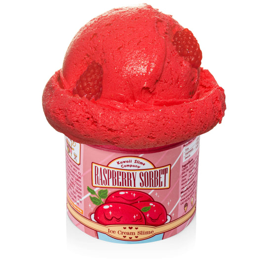 Raspberry Sorbet Scented Ice Cream Pint Slime (4pcs/case)